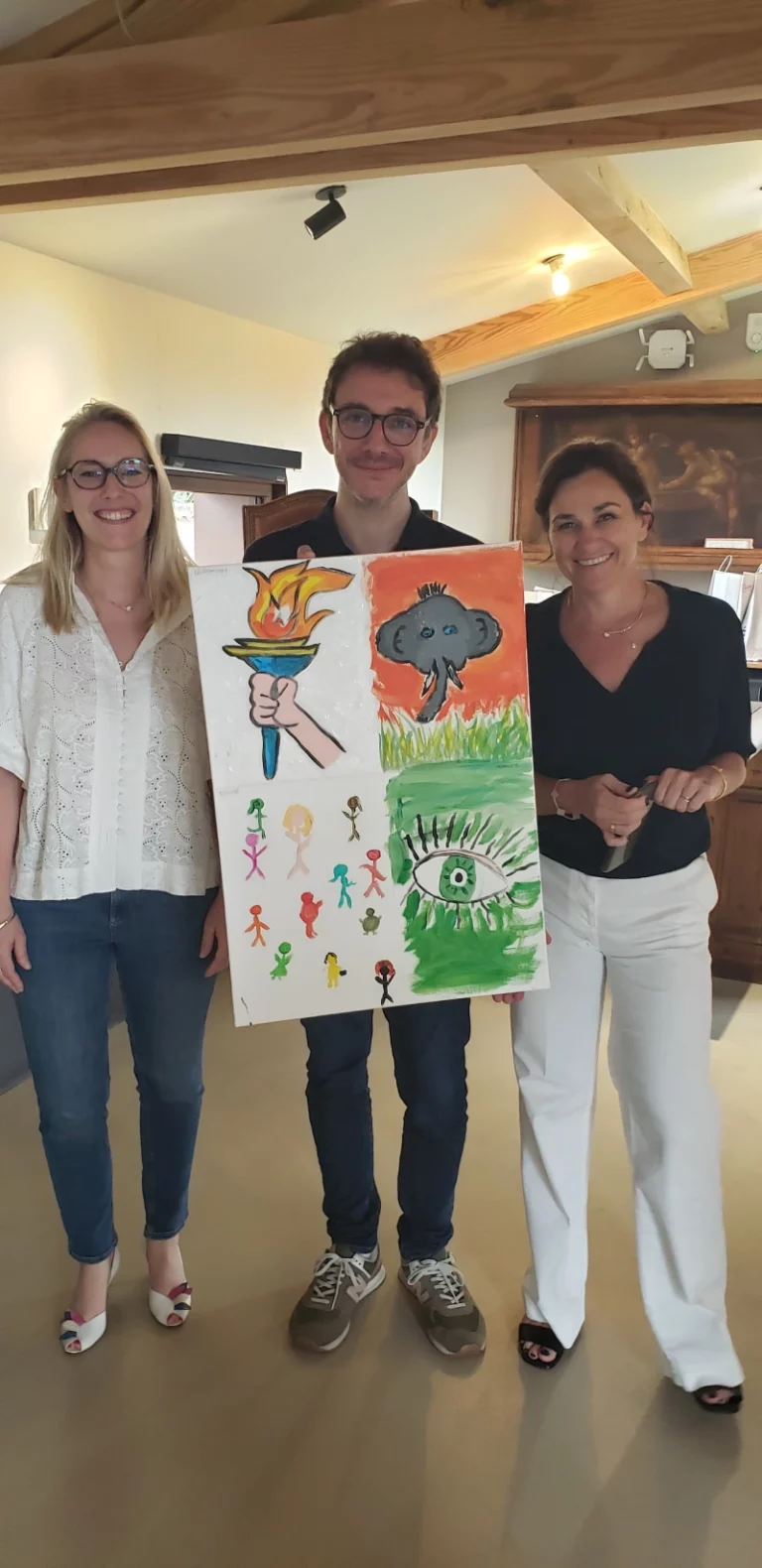 Team building fresque collective