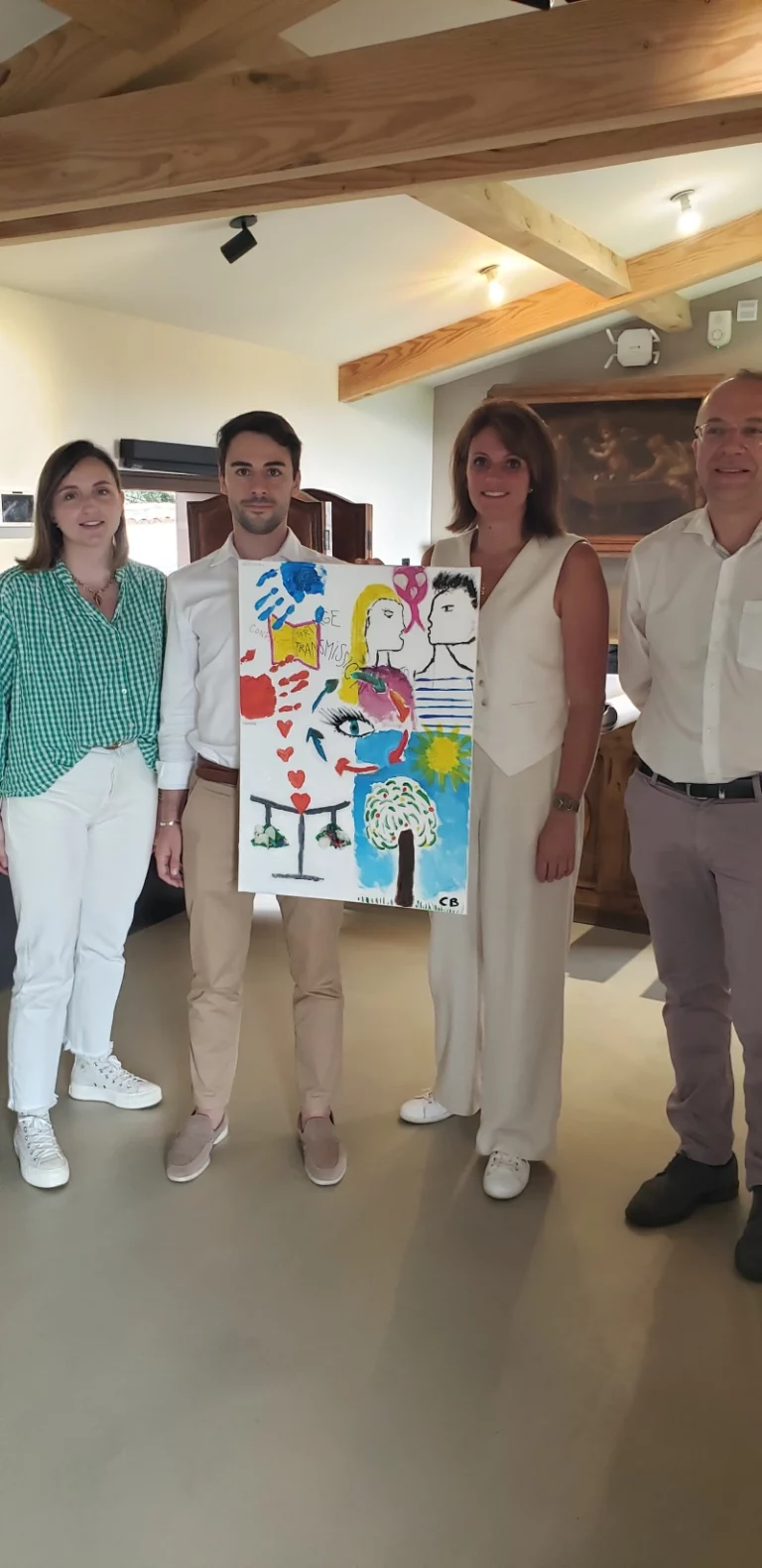 Team building fresque collective